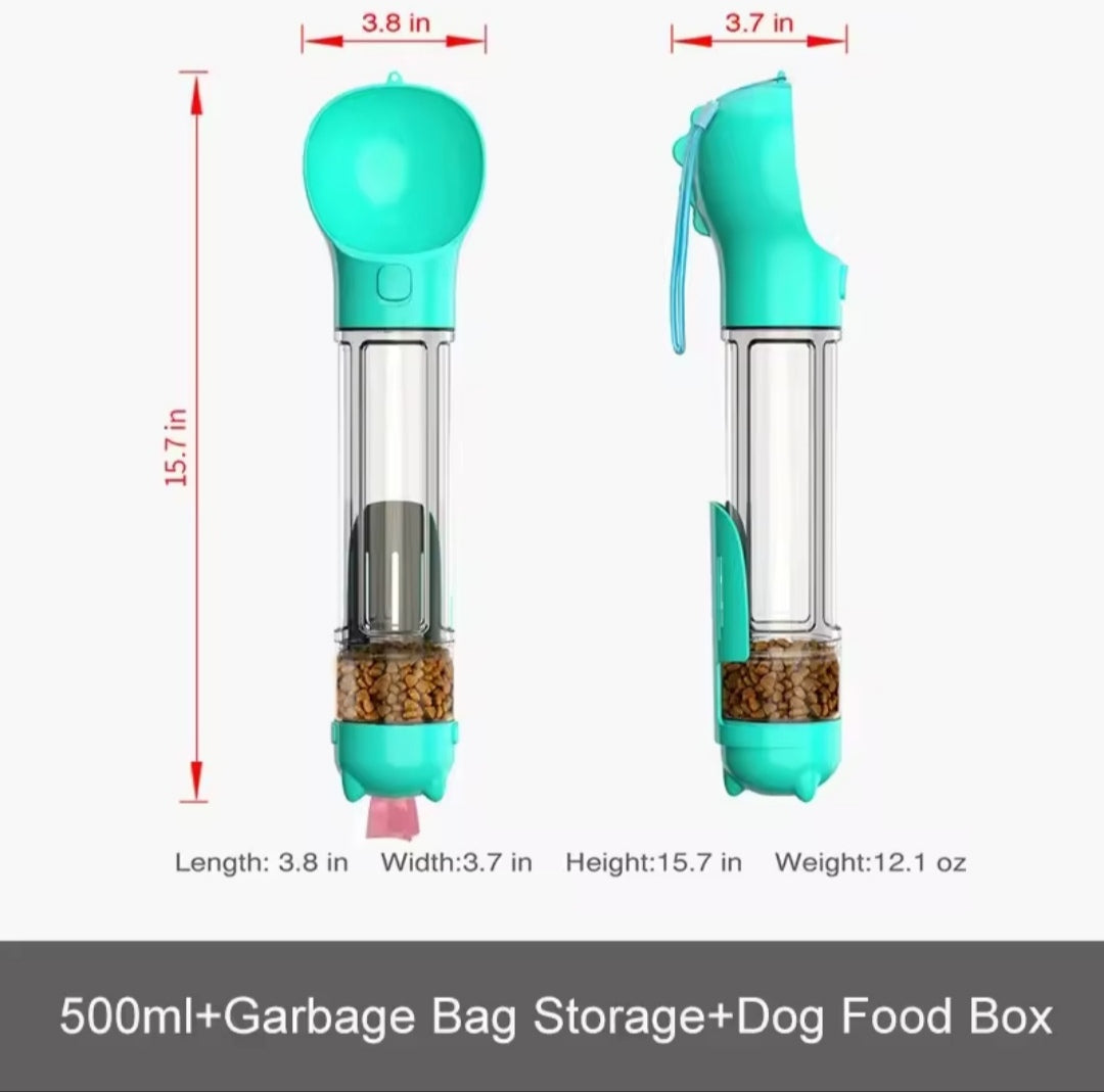 Multifunctional 4 in 1 Water Bottle