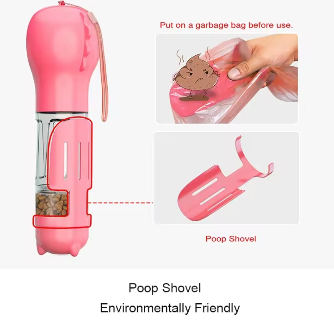 Multifunctional 4 in 1 Water Bottle